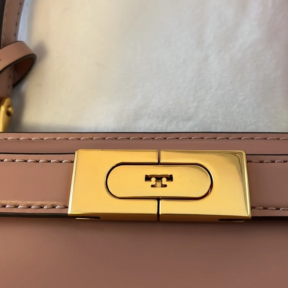 Tory Burch 56912 Lee Radziwill Petite Bag Pink Moon - Picture 7 of 12